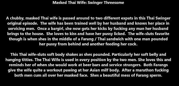  Chubby Thai wife is a dirty bbw amateur swinger slut